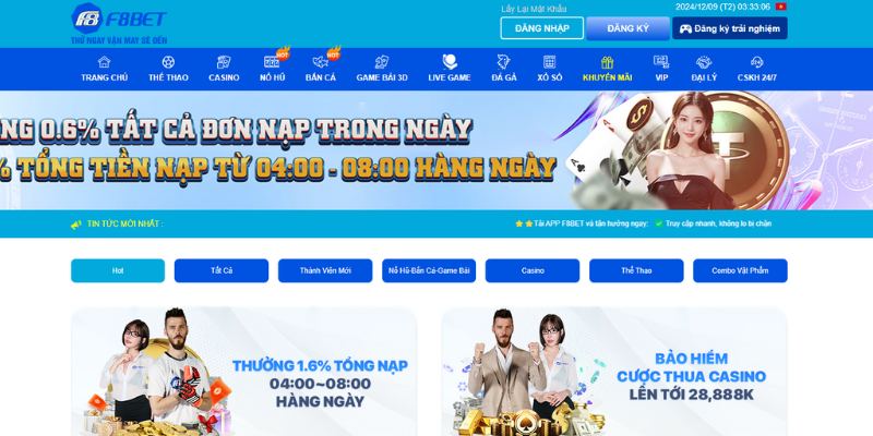Các chương trình khuyến mãi đang được nhà cái F8bet cung cấp