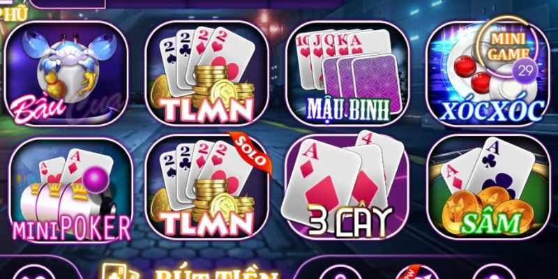 Tại F8bet có vô số tựa game bài đổi thưởng hấp dẫn