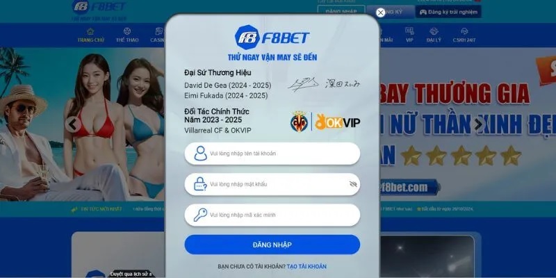 Game thủ đăng nhập vào cổng game để bắt đầu hành trình săn cá đổi thưởng