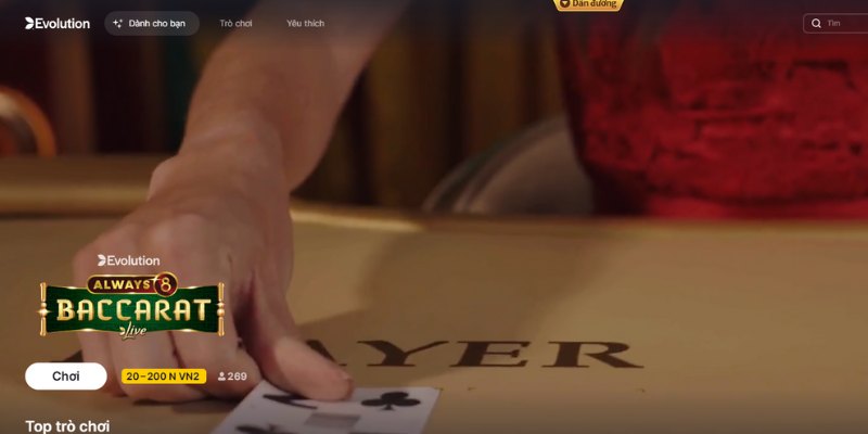 Giới thiệu sảnh Evolution Gaming qua những thông tin tổng quan
